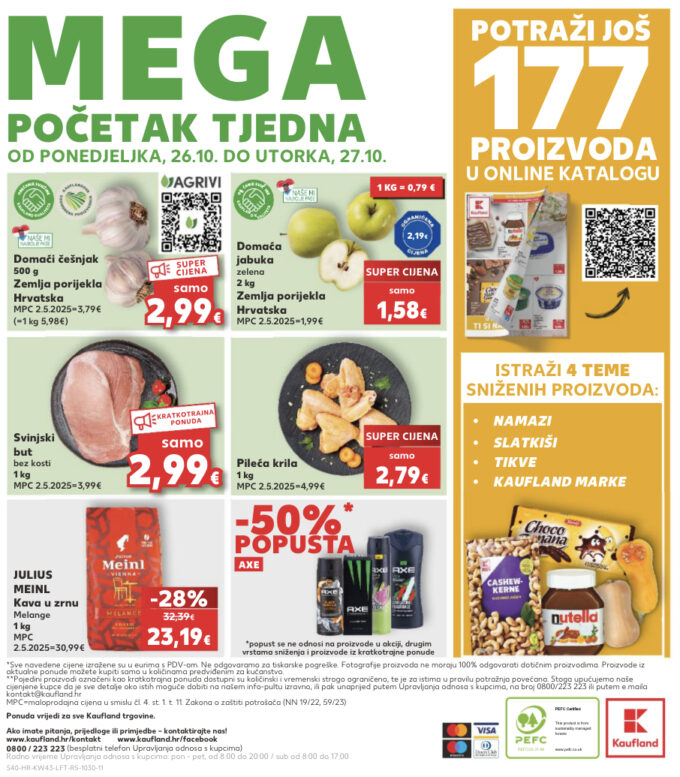 Kaufland akcija za početak tjedna