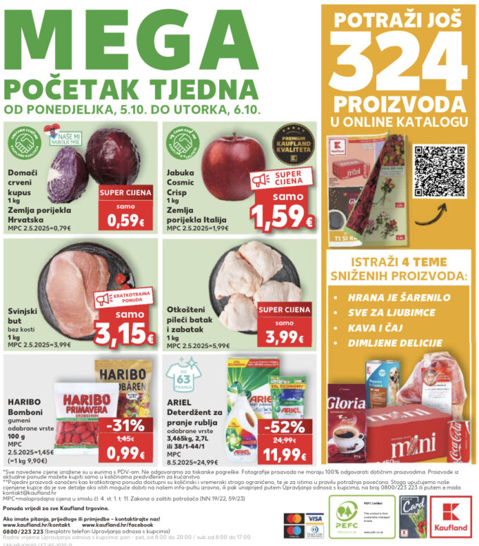 Kaufland akcija za početak tjedna