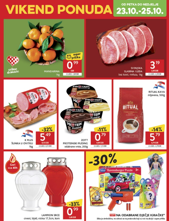 Konzum vikend akcija