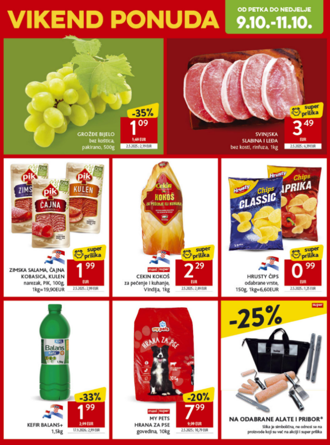 Konzum vikend akcija