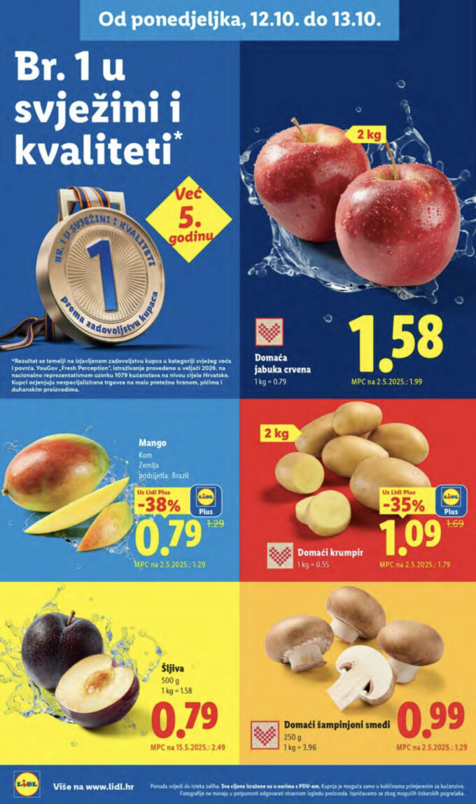 Lidl akcija za početak tjedna