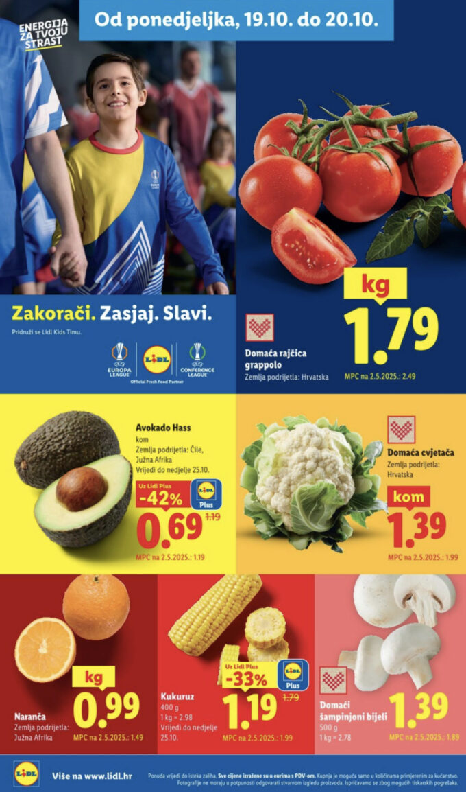 Lidl akcija za početak tjedna