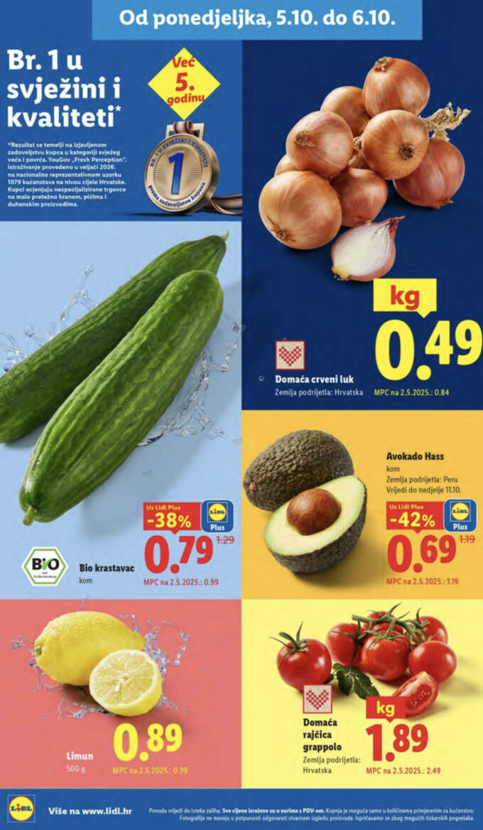 Lidl akcija za početak tjedna
