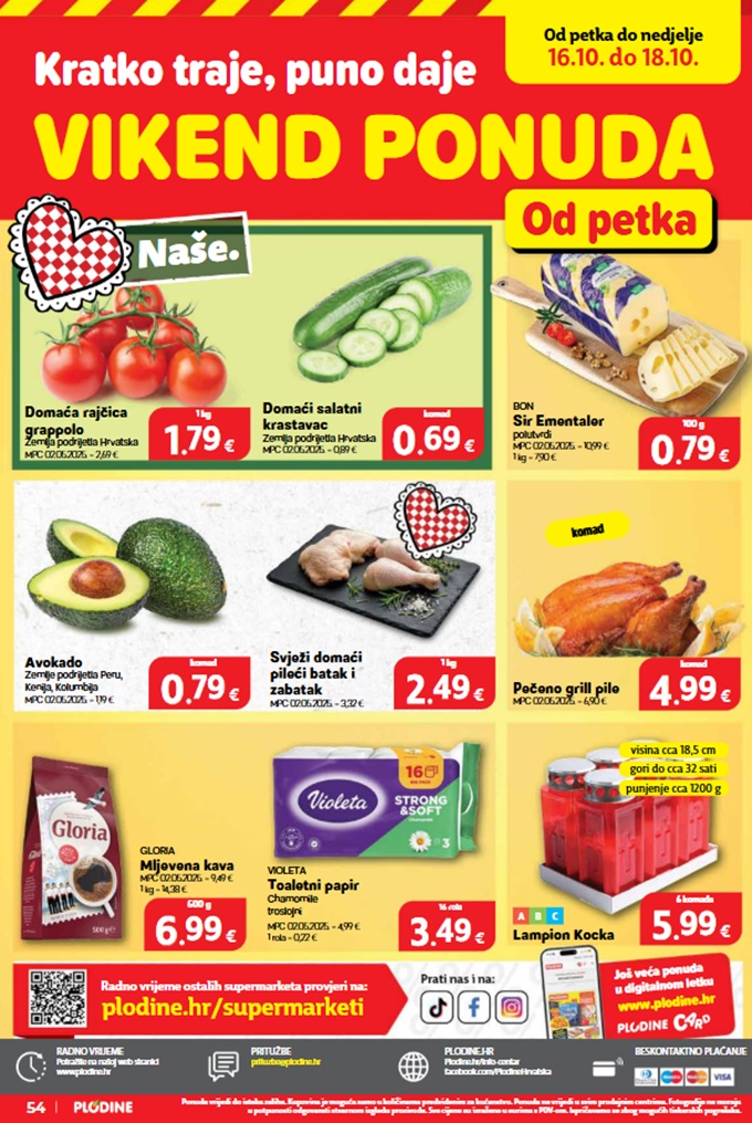Plodine vikend akcija