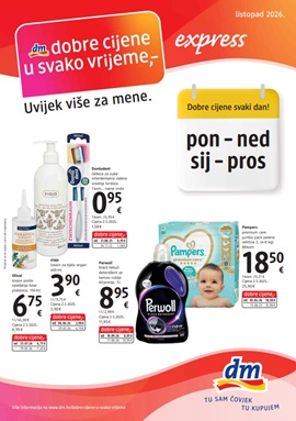 DM katalog Express listopad