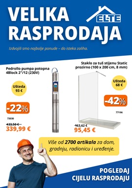 EL-TE katalog Velika rasprodaja