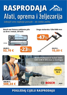 EL-TE katalog Rasprodaja alati, oprema i željezarija