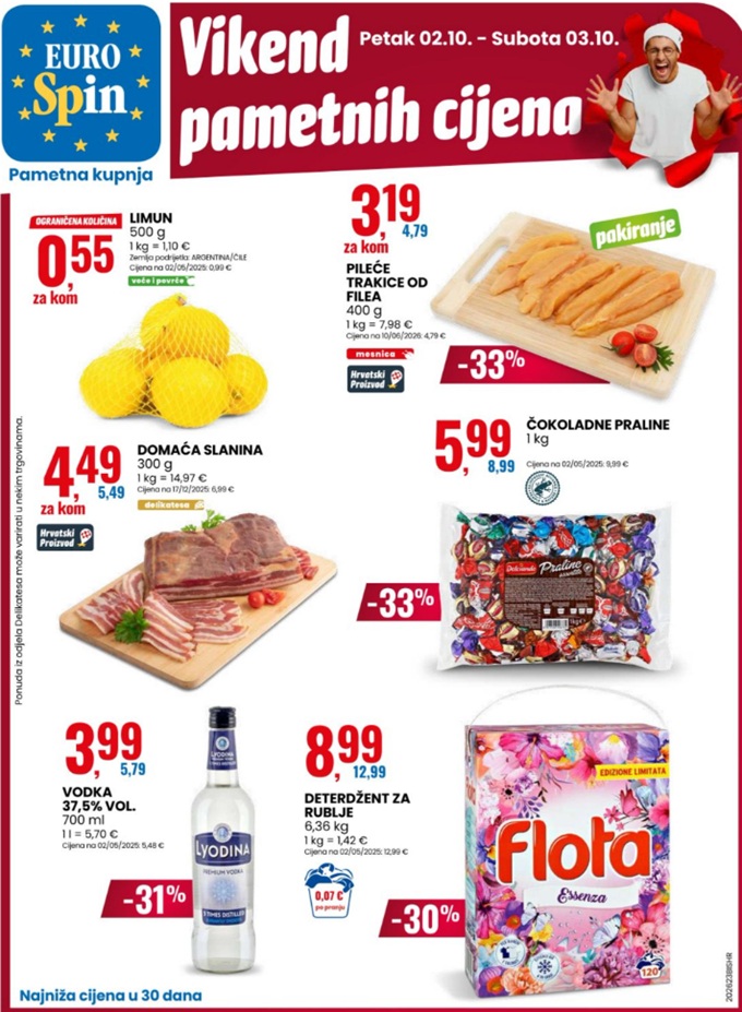 Eurospin vikend akcija
