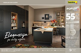 Lesnina katalog 55% na kuhinje po mjeri