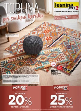 Lesnina katalog Toplina pri svakom koraku