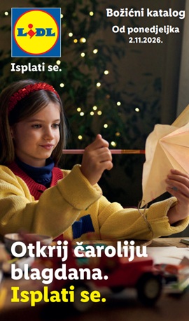 Lidl katalog Božić