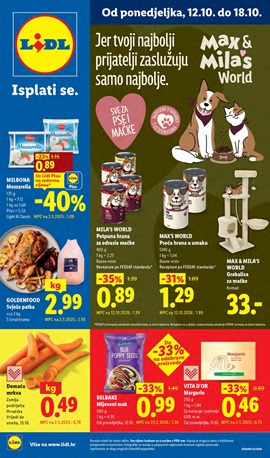 Lidl katalog prehrana