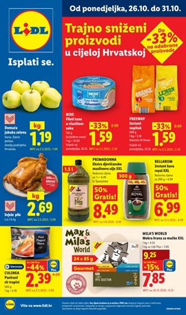 Lidl katalog prehrana