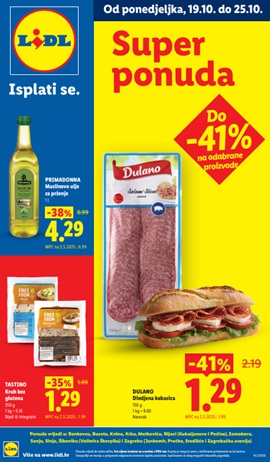 Lidl katalog Super ponuda