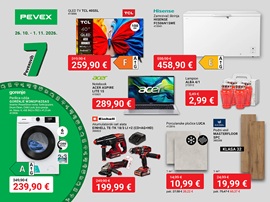 Pevex katalog Pevexovih sedam